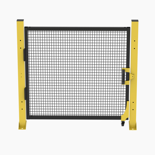 Machinery Guard - Hinged Single Mesh Door 1000mm x 1000mm