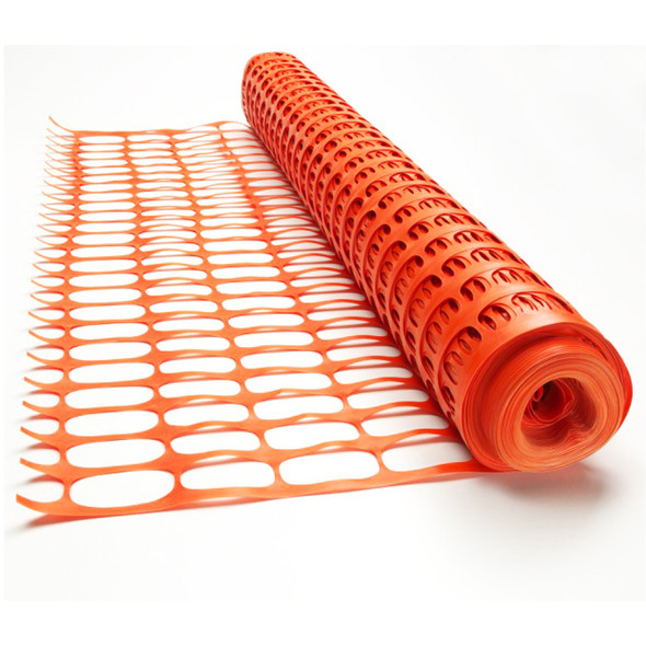 Orange Barrier Mesh 50M Roll - 8KG