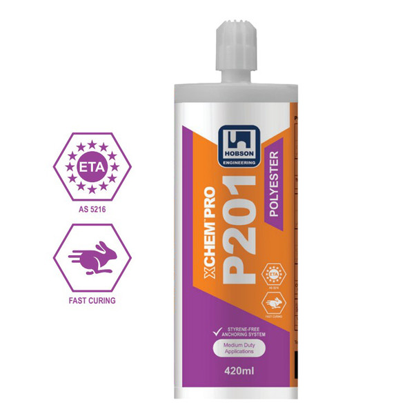 Hobson Polyester Chemical Epoxy P201 - 420ml