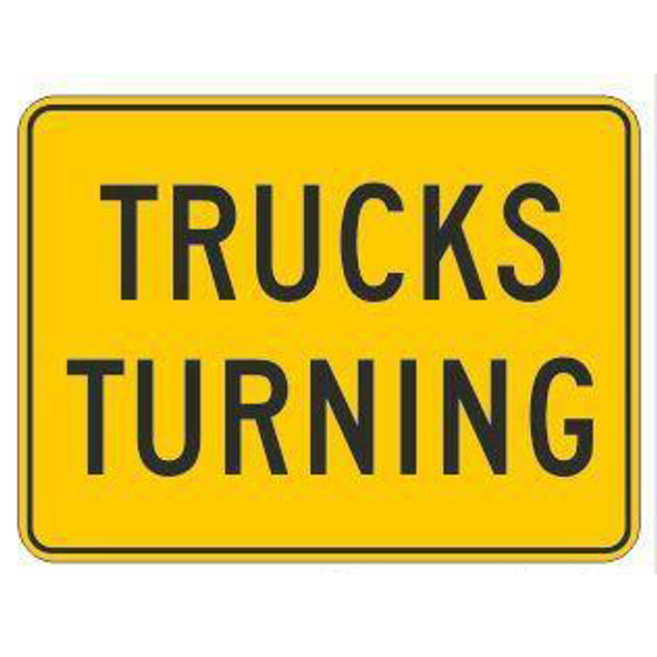 Trucks Turning (450mm x 600mm) - Metal