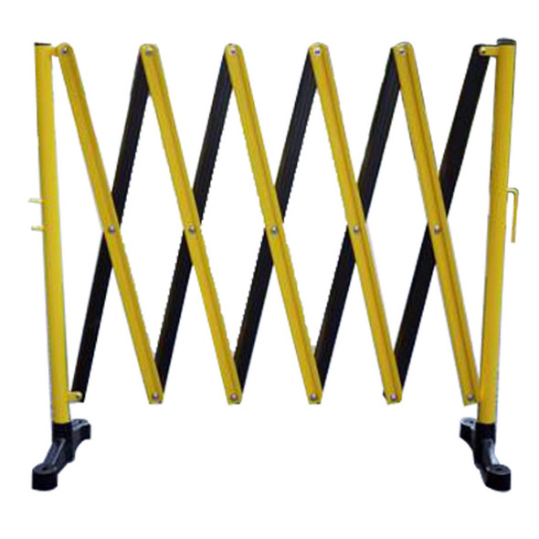 Expanding Barrier - 3 Metres - Metal with Plastic Feet