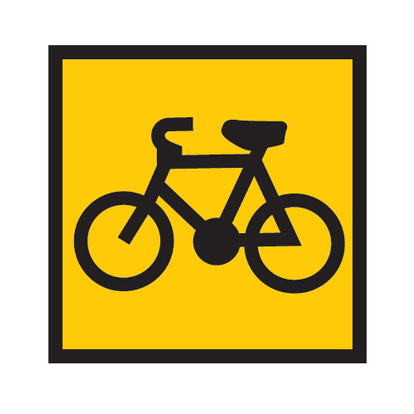 Bicycle - Symbol (600mmx600mm) - Corflute