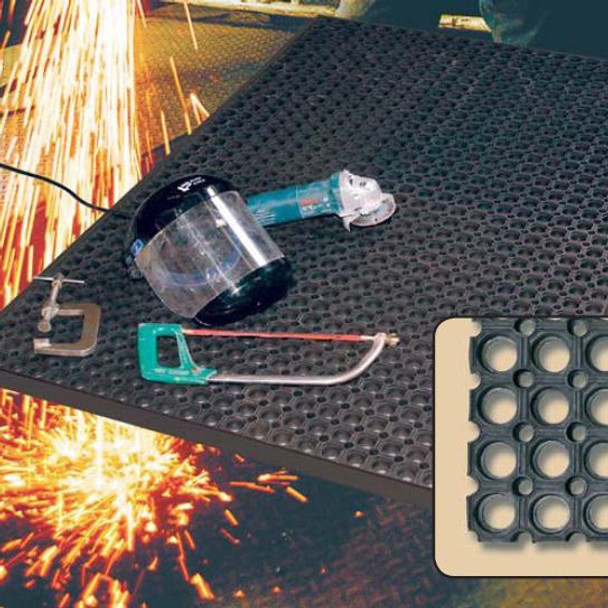 Engineers Mat - Black No Border - 1000mm x 1500mm