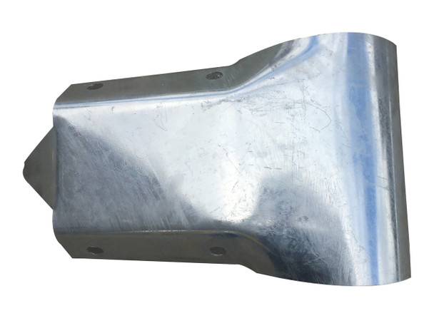 Guard Rail Bullnose end - Large - Galvanised