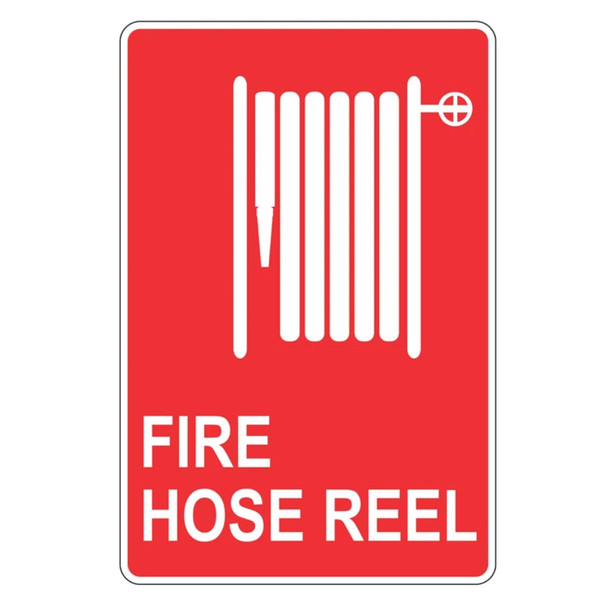 Fire Hose Reel Sign - 3 Sizes - PVC