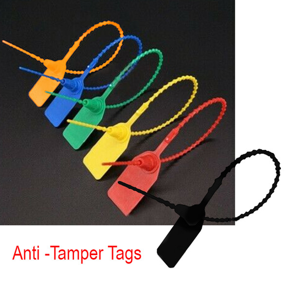 Anti Tamper Tags - Available In A Range Of Colours