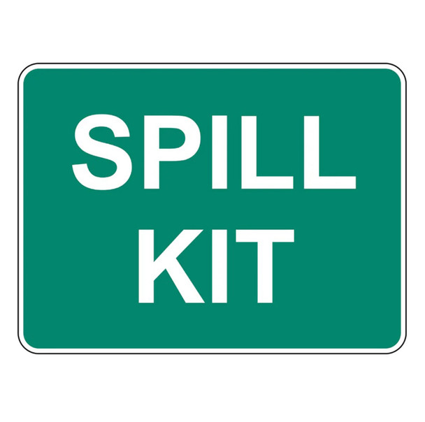 Spill Kit Sign - Metal