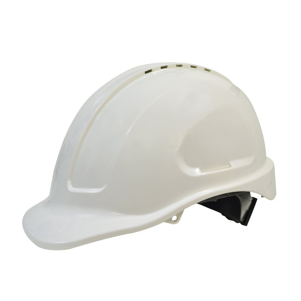 Hard Hat with Ratchet Harness - Vented