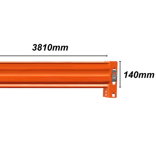 Pallet Racking Cross Beam - 140mm x 50mm x 3810mm