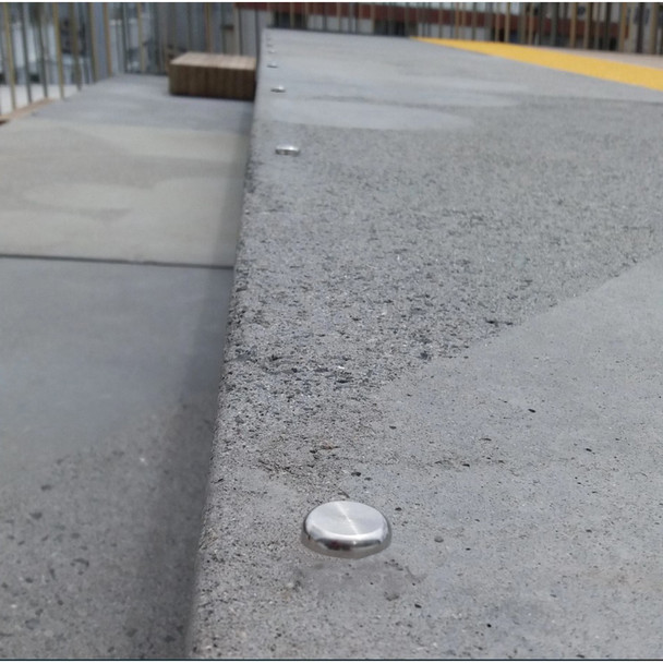 Stainless Steel Skateboard Deterrent 34mm Stainless Steel Skateboard Deterrent 34mm