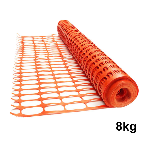 Orange Barrier Mesh 50M Roll - 8KG