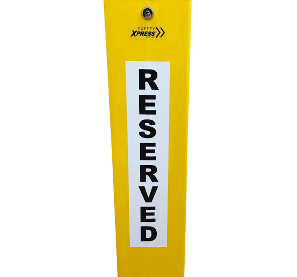 Vinyl Sticker - Reserved