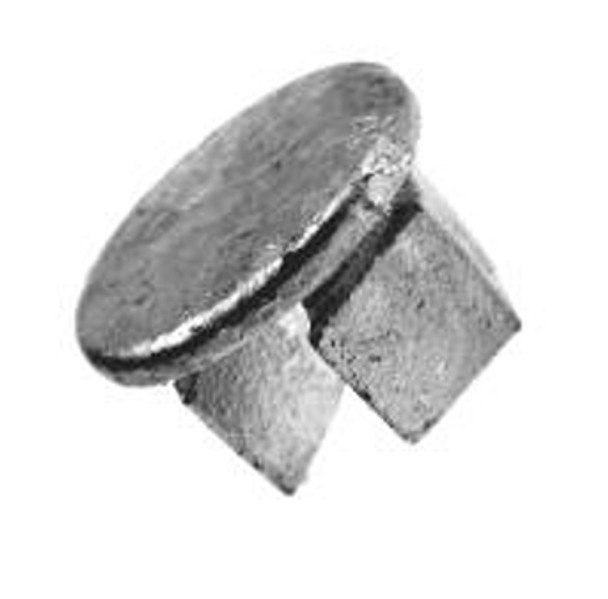 Ezyrail 184 - End Cap - Galvanised Cast Iron