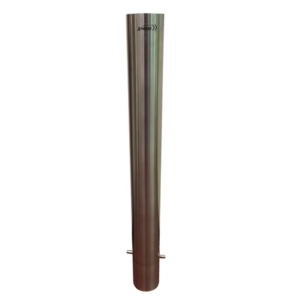 Bollard In-Ground 140MM Stainless Steel Flat Top