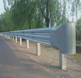 Guard Rail Bullnose end - Large - Galvanised - Safety Xpress
