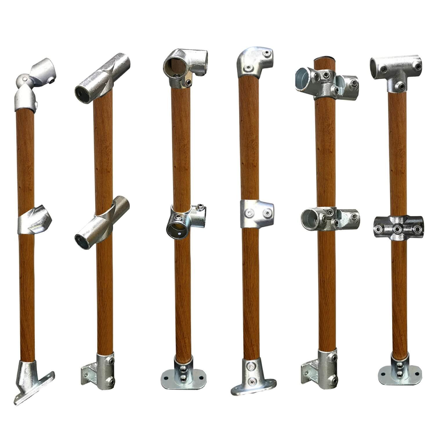 Timber Look Stanchions