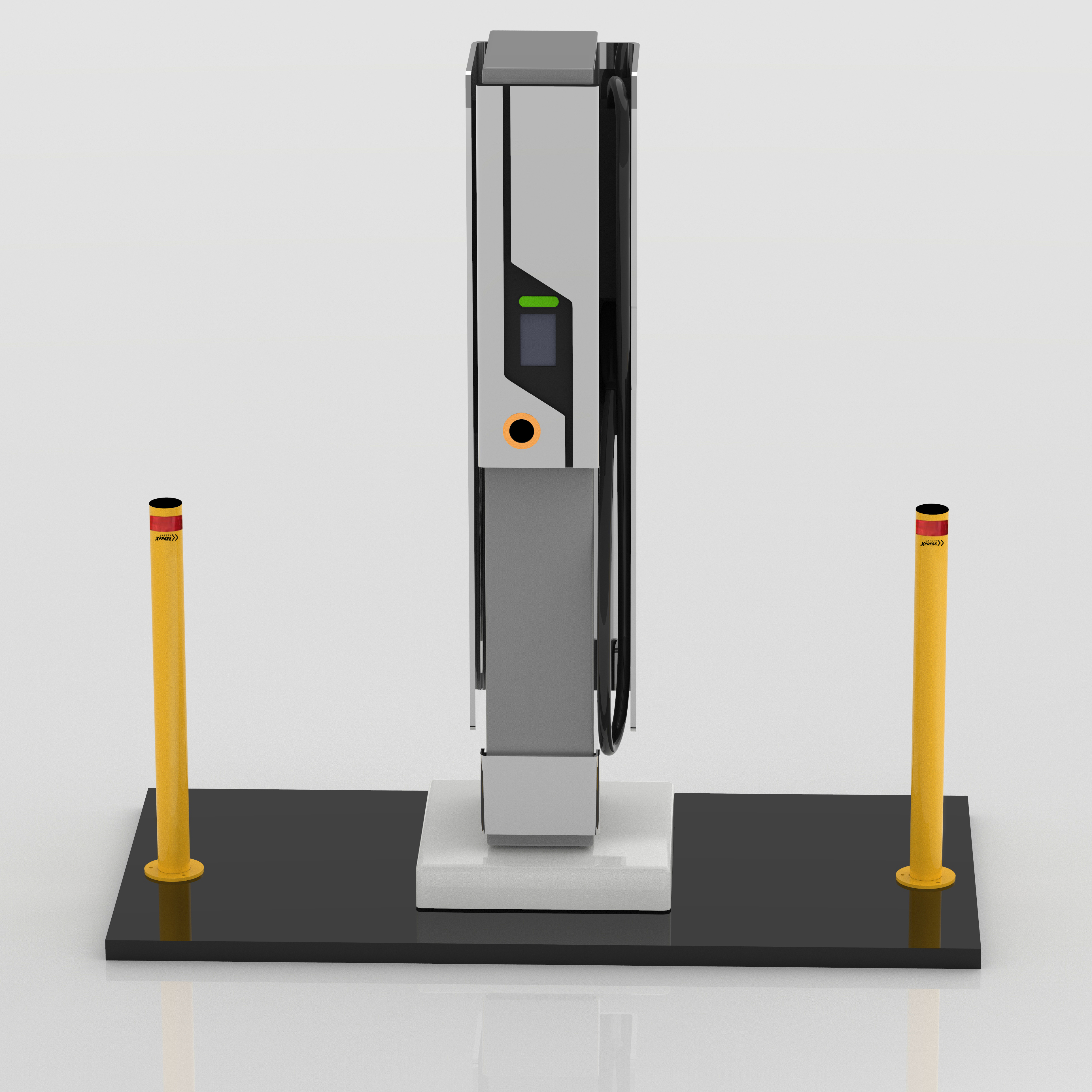 Bollards - Solar Battery / EV Charger Protection