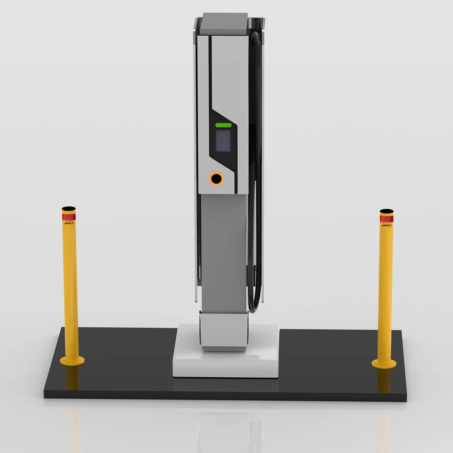 Bollards - Solar Battery / EV Charger Protection