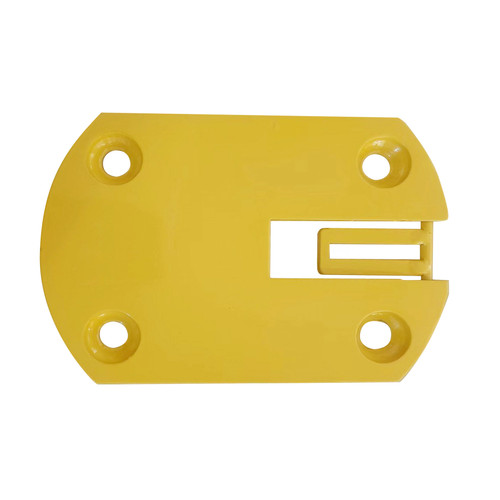 Base Plate Receiver - Padlock Type Removable Surface Mount Bollard ...