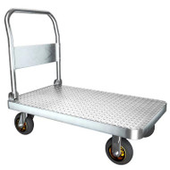 Steel Platform Trolley - 400kg Load Capacity