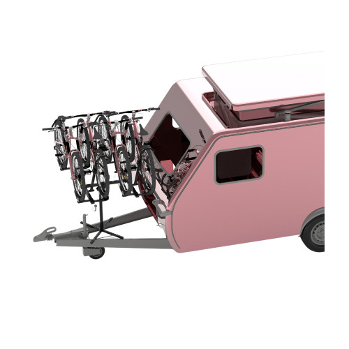 Caravan A Frame Bike Rack - Fits 4 Bikes | Safety Xpress