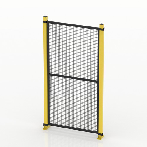 Mesh Machine Guarding Rope Machinery Guard Mesh Barrier System 1000mm x 2000mm | Safety Xpress