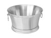 30 qt. Stainless Steel Double Walled Beverage Tub