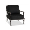 2 Pc. Canvas Ravenblack Sunbrella Self-Welt Club Chair Cushion