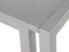 Trento Platinum Cast Aluminum 86 x 44 in. Dining Table