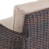 Biscayne Sangria Outdoor Wicker and Cushion Club Chair