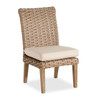 Siesta Aged Outdoor Wicker with Cushion Side Chair