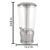 Tritan BPA-Free Matte Stainless Steel Beverage Dispenser