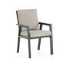 Marino Midnight Aluminum and Cushion Dining Chair