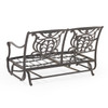 Verona Desert Bronze Cast Aluminum Loveseat Glider