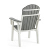 Farmhouse Polymer High Back Dining Chair