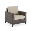 Aspen Outdoor Wicker with Cushions 3 Pc. Sofa Group + Club Chairs + 45 x 24 in. Coffee Table