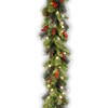 National Tree Company 9 ft. Crestwood Spruce Garland with 100 Twinkly LED Lights