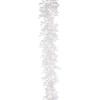 National Tree Company 6 ft. Christmas by the Sea Coral Garland with 100 LED Lights