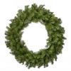 National Tree Company 30 in. Memory-Shape Norwood Fir Wreath with 150 LED Lights