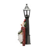 National Tree Company 12 in. Snowman and Lamppost with LED Light