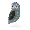National Tree Company 37 in. Fuzzy Fabric Owl with 105 LED Lights