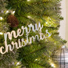 National Tree Company 19 in. "Merry Christmas" Wall Decoration