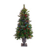 National Tree Company 4 ft. Crestwood Spruce Entrance Tree with 100 Twinkly LED Lights