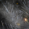 National Tree Company 7.5 ft. Crystal Silver Metallic Christmas Tree with 600 LED Lights