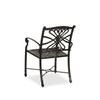 Melrose Midnight Gold Cast Aluminum with Cushions 7 Piece Dining Set + 86 x 42 in. Table