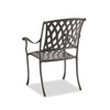 Tivoli Aged Bronze Cast Aluminum Dining Chair