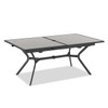 Ventura Aluminum with Slings 9 Piece Dining Set + 74-94 x 44 in. Table