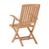 Westport Teak Folding Arm Chair
