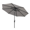 Tempo 9 ft. Aluminum Single Wind Vent Market Umbrella
