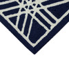 Hex Navy Rug